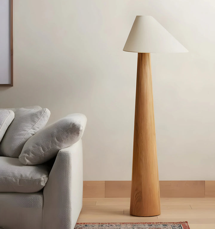 Alain Log Floor Lamp