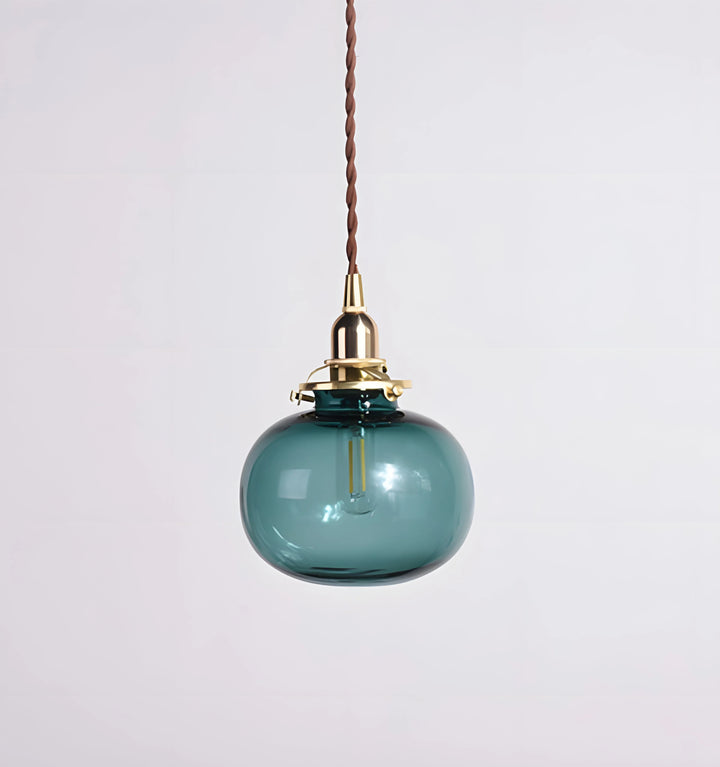 ALICE GLASS PENDANT LIGHT - Blue