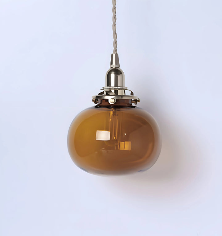 ALICE GLASS PENDANT LIGHT - Amber