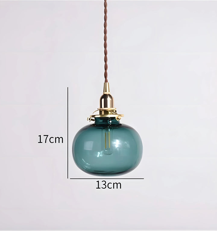 ALICE GLASS PENDANT LIGHT - Size