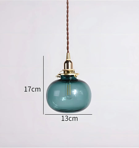 ALICE GLASS PENDANT LIGHT - Size