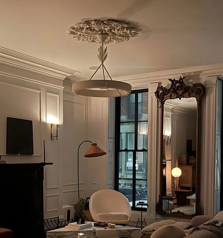 Alta Plaster Chandelier