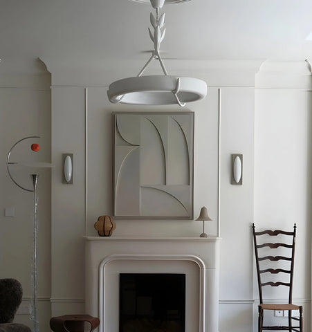 Alta Plaster Chandelier