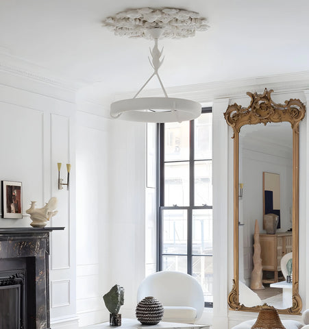 Alta Plaster Chandelier