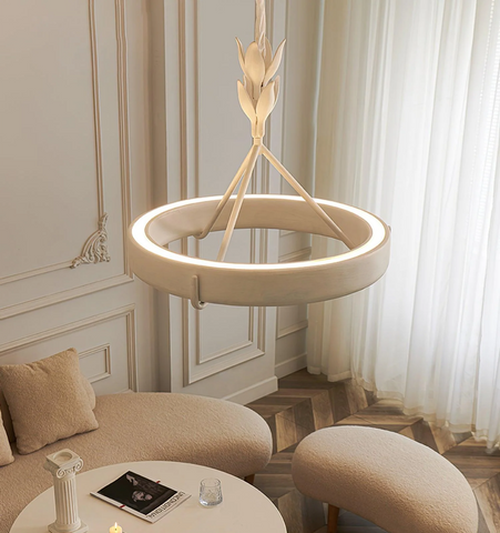 Alta Plaster Chandelier