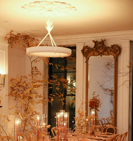 Alta Plaster Chandelier