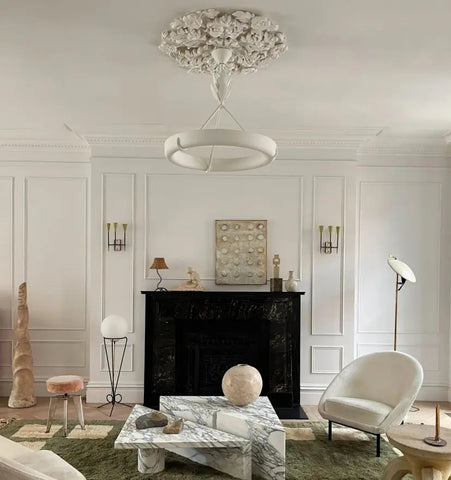 Alta Plaster Chandelier