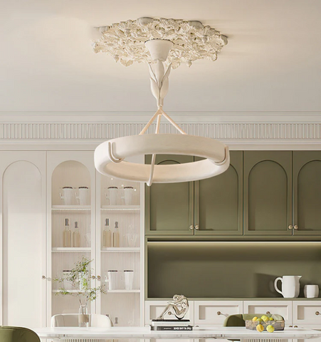 Alta Plaster Chandelier