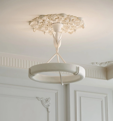 Alta Plaster Chandelier