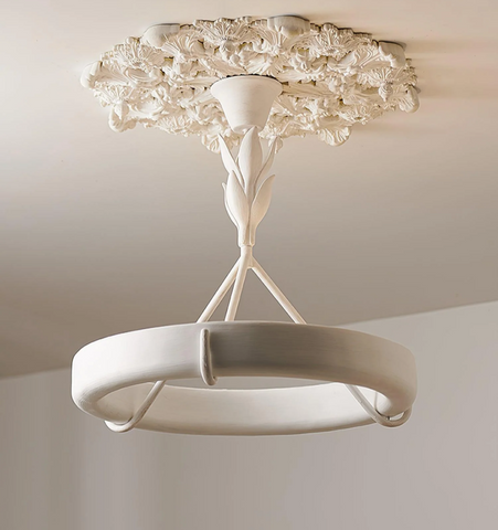 Alta Plaster Chandelier