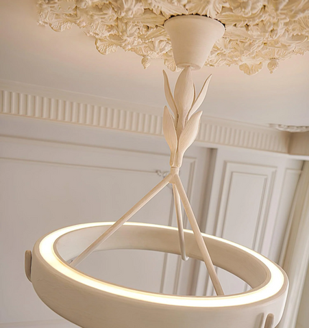 Alta Plaster Chandelier