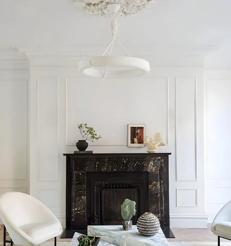 Alta Plaster Chandelier