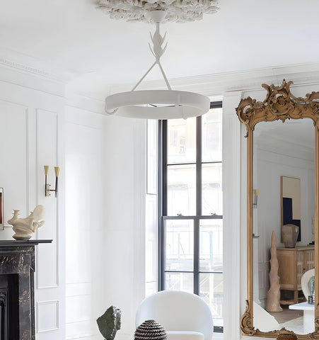 Alta Plaster Chandelier