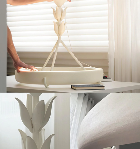 Alta Plaster Chandelier