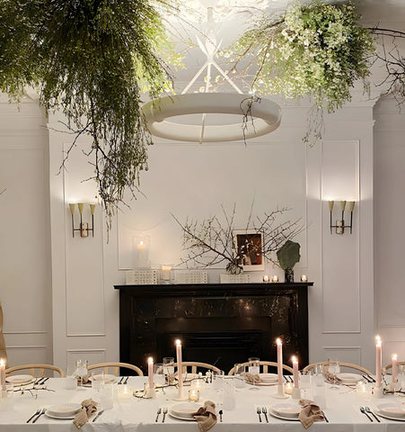 Alta Plaster Chandelier