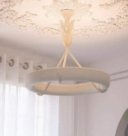 Alta Plaster Chandelier