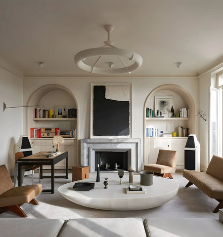 Alta Plaster Chandelier