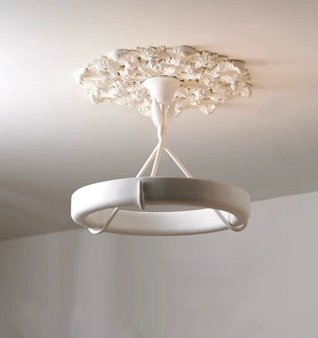 Alta Plaster Chandelier