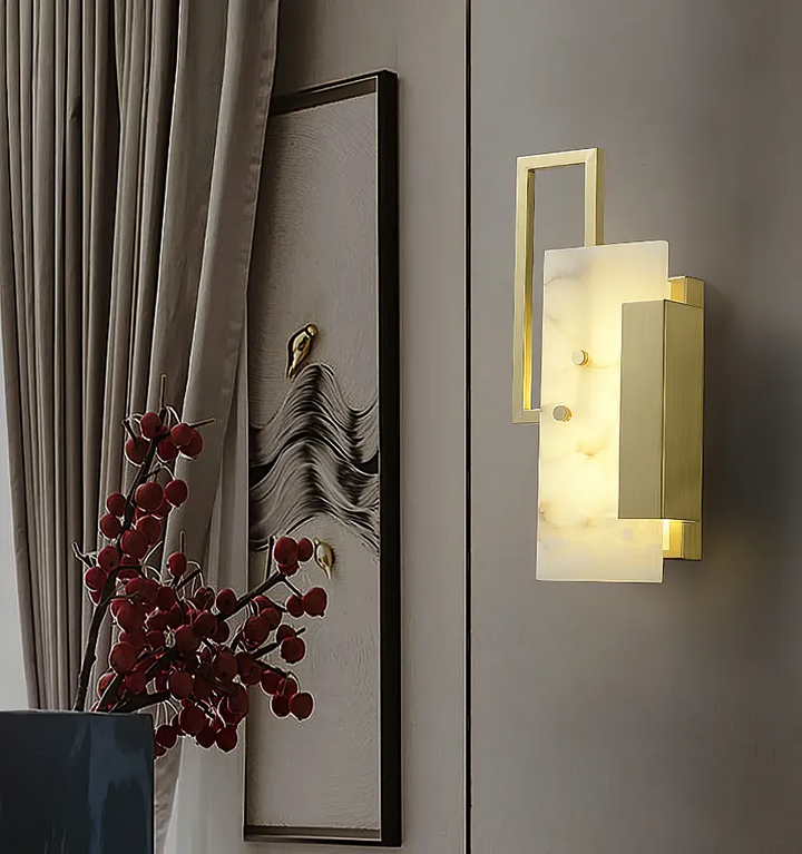 Althea Alabaster Wall Lamp