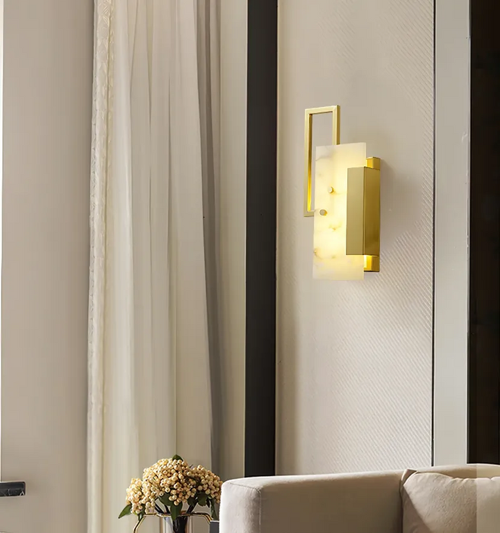 Althea Alabaster Wall Lamp