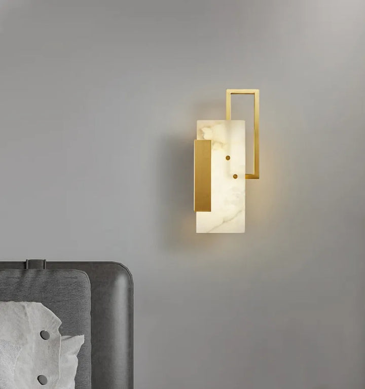 Althea Alabaster Wall Lamp