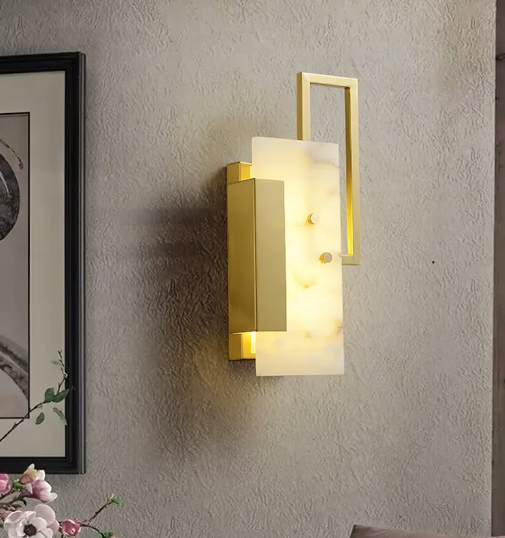 Althea Alabaster Wall Lamp