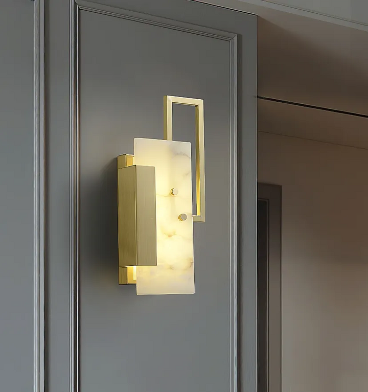 Althea Alabaster Wall Lamp