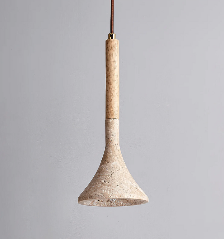 Aplomb Travertine Pendant Lamp