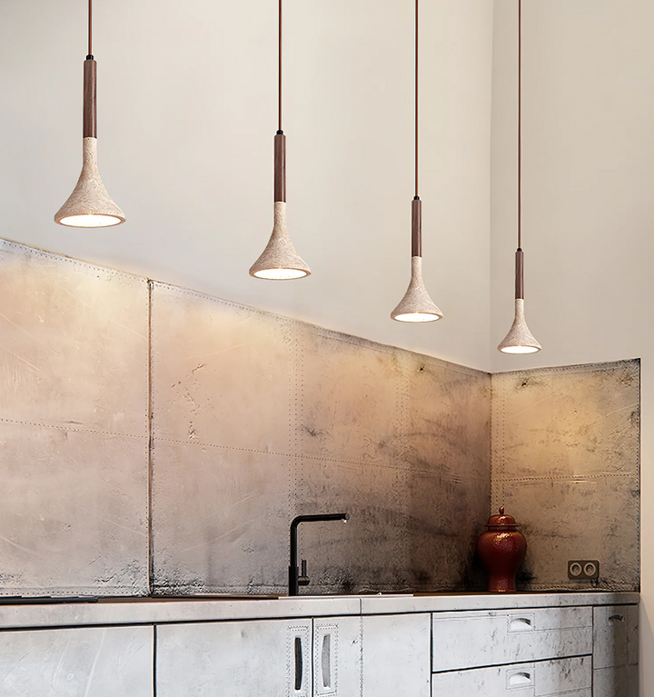 Aplomb Travertine Pendant Lamp