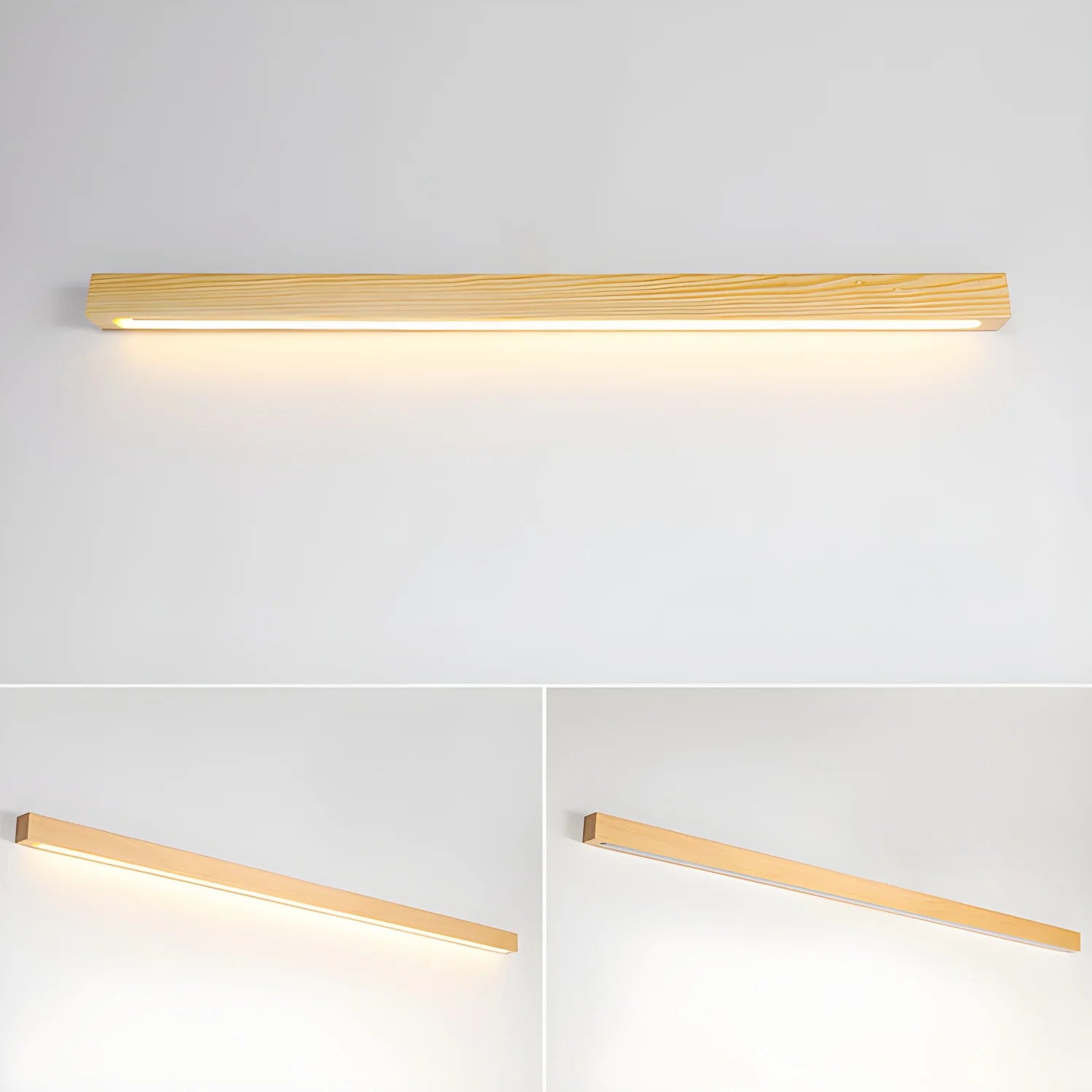 Arlo Linear Wood Wall Light