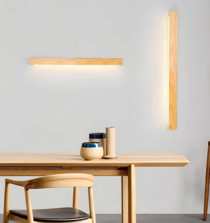 Arlo Linear Wood Wall Light