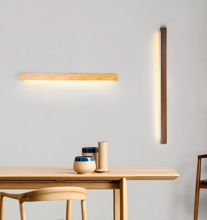 Arlo Linear Wood Wall Light