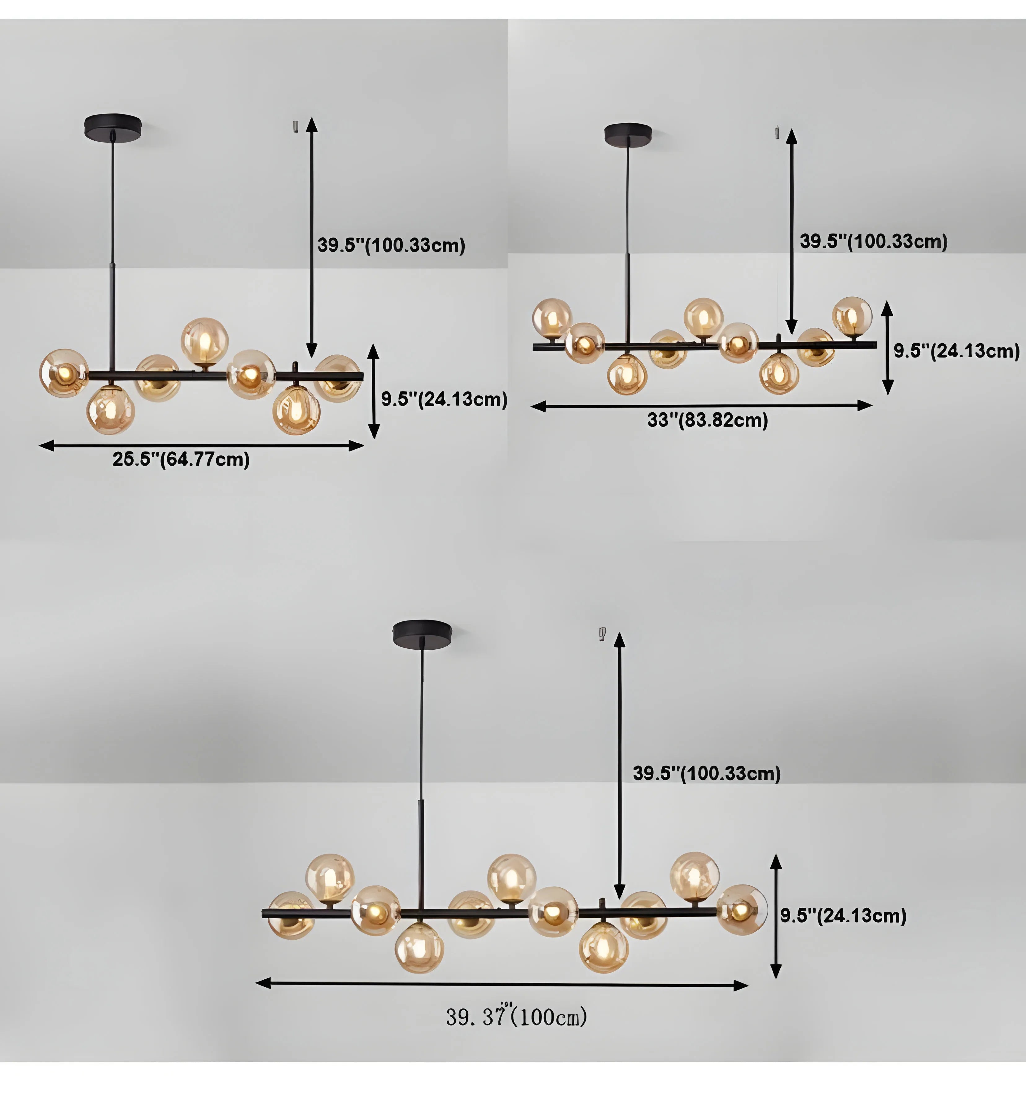 AURELIA GLOBE CHANDELIER