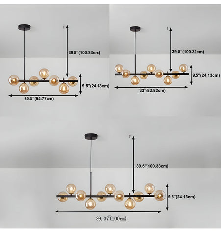 AURELIA GLOBE CHANDELIER