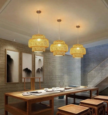 Bamboo Pendant Light