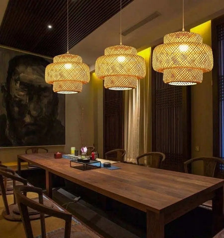 Bamboo Pendant Light