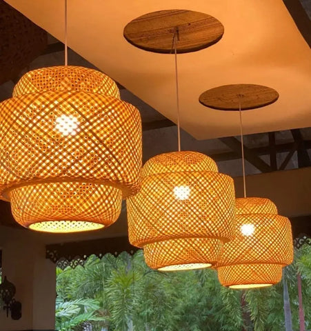 Bamboo Pendant Light