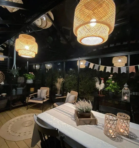 Bamboo Pendant Light