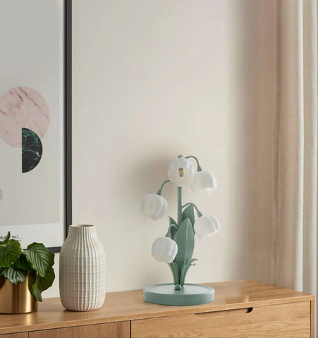 Bell Orchid Table Lamp