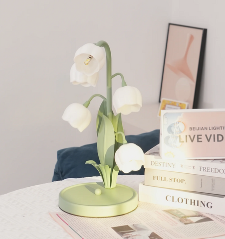 Bell Orchid Table Lamp