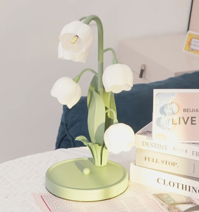 Bell Orchid Table Lamp