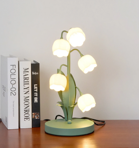 Bell Orchid Table Lamp