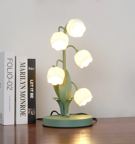 Bell Orchid Table Lamp