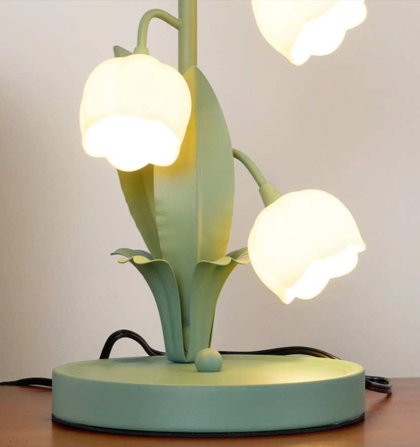 Bell Orchid Table Lamp