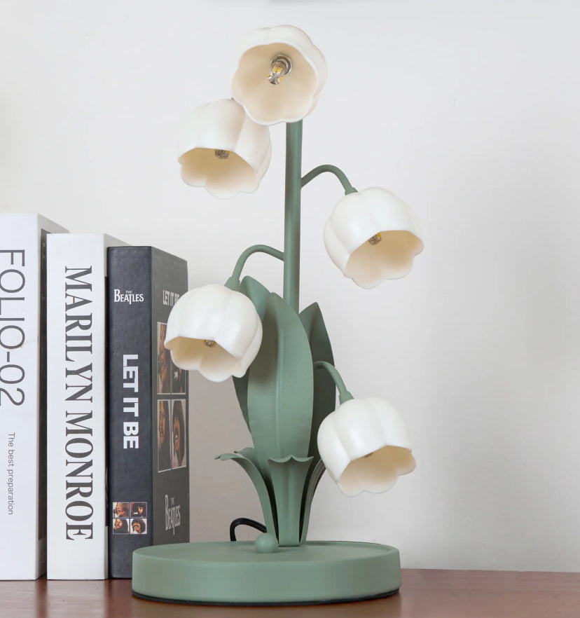 Bell Orchid Table Lamp