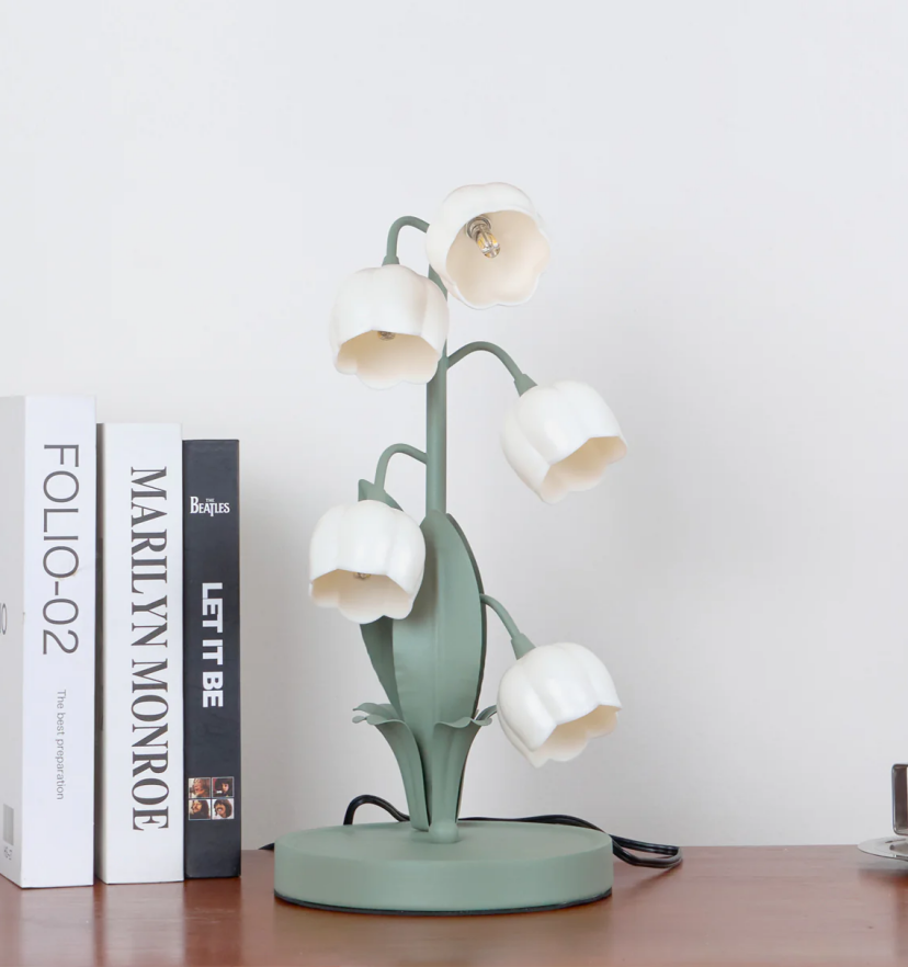 Bell Orchid Table Lamp
