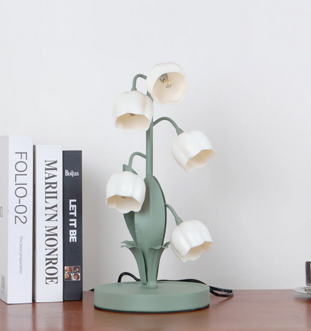 Bell Orchid Table Lamp