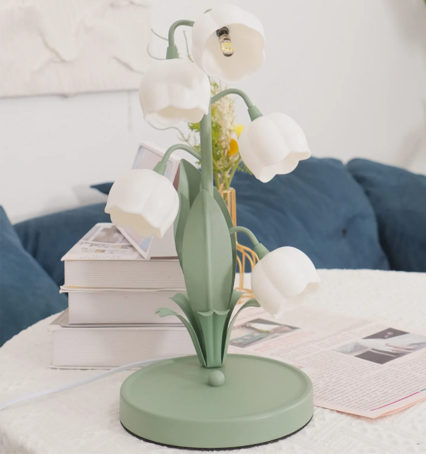 Bell Orchid Table Lamp