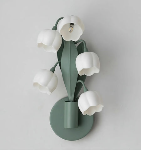 Bell Orchid Wall Lamp