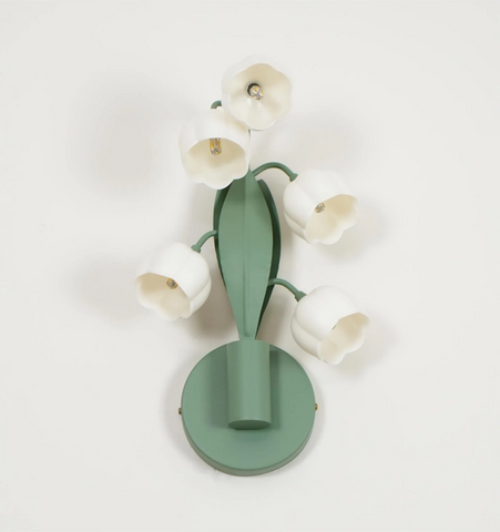 Bell Orchid Wall Lamp